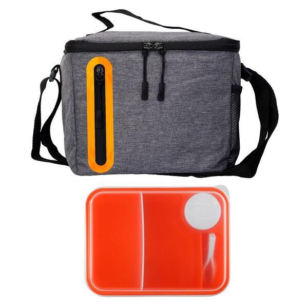 On The Go Oval Cooler Lunch Set