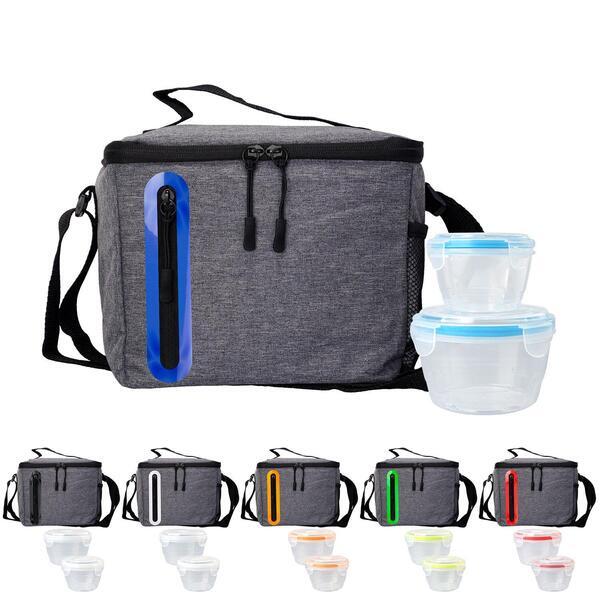 Nested Oval Cooler Lunch Set