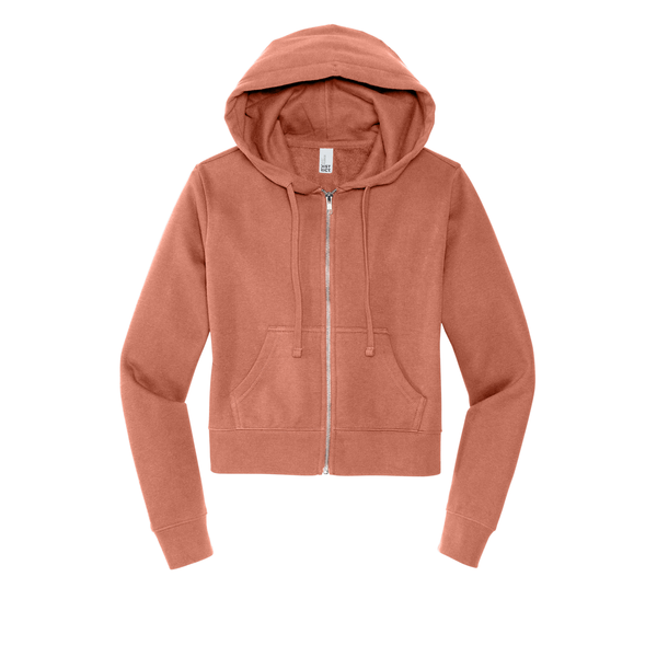 District® V.I.T.™ Fleece Ladies' Full-Zip Hoodie