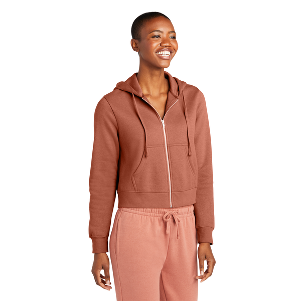 District® V.I.T.™ Fleece Ladies' Full-Zip Hoodie
