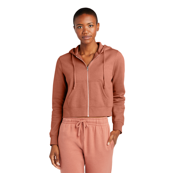 District® V.I.T.™ Fleece Ladies' Full-Zip Hoodie