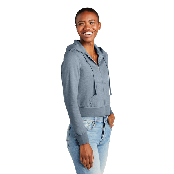 District® V.I.T.™ Fleece Ladies' Full-Zip Hoodie