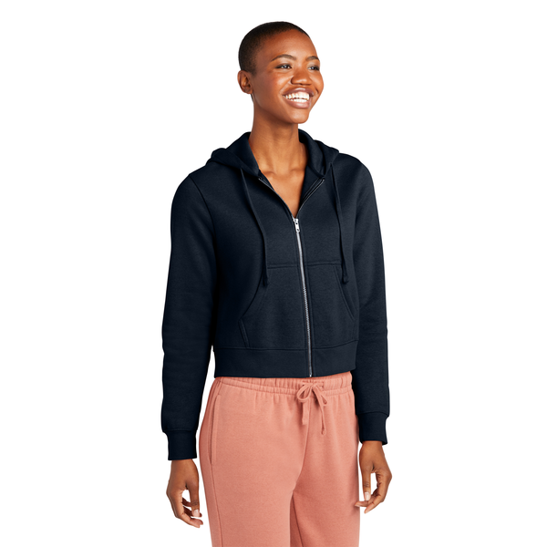 District® V.I.T.™ Fleece Ladies' Full-Zip Hoodie