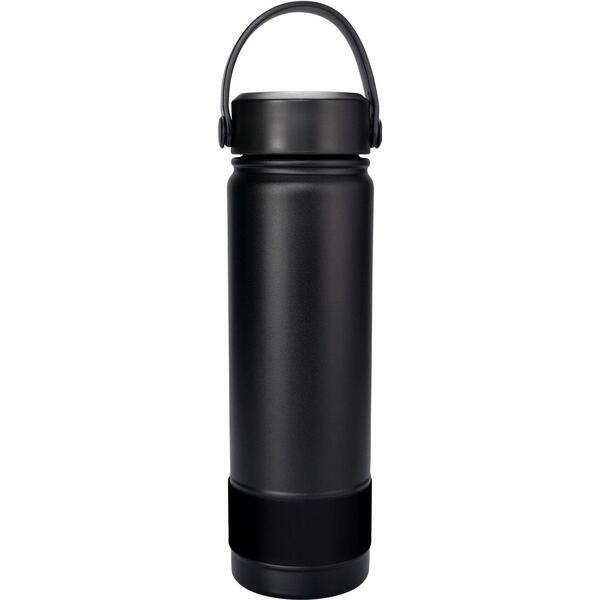 Metal Top Colorful Banded Bottle, 24 oz.