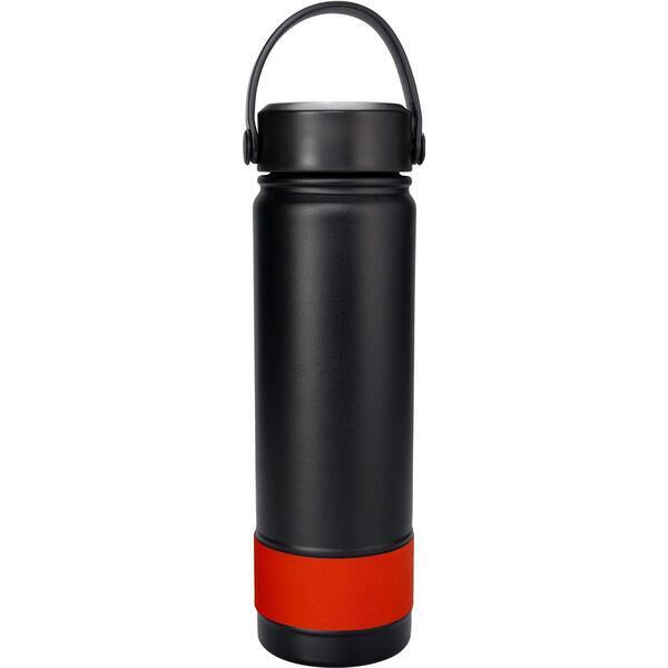 Metal Top Colorful Banded Bottle, 24 oz.