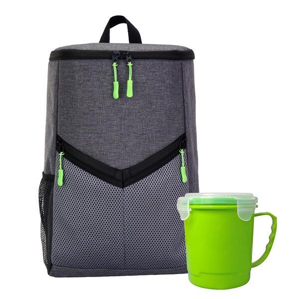 Victory Soup Backpack Cooler Set