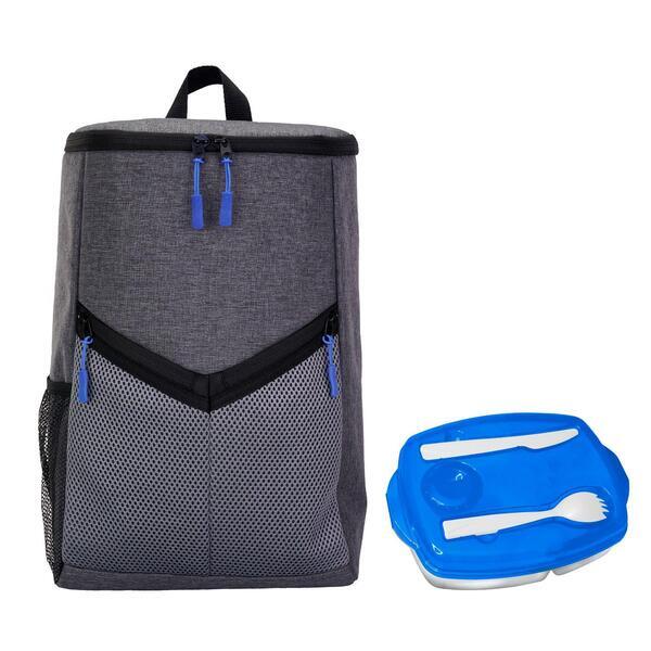 Victory Locking Lid Cooler Backpack Set