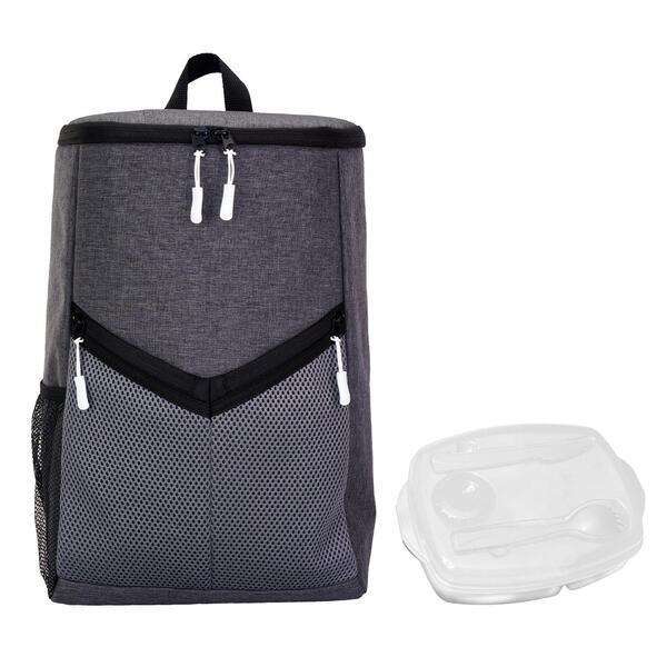 Victory Locking Lid Cooler Backpack Set