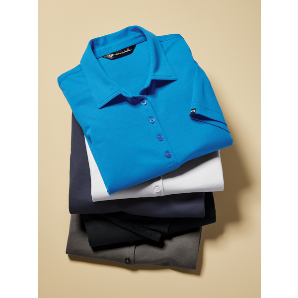 TravisMathew® Oceanside Cotton/Poly Solid Ladies' Polo