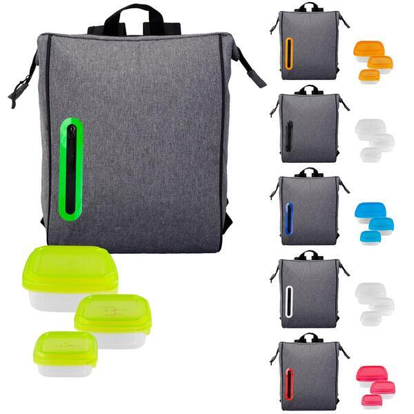 Portion Control Oval lunch Cooler