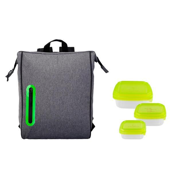 Portion Control Oval lunch Cooler