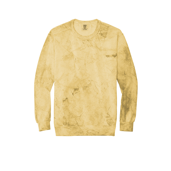 Comfort Colors® Ring Spun Cotton/Poly Color Blast Crewneck Unisex Sweatshirt