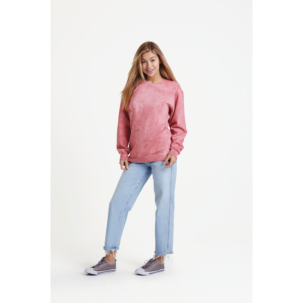 Comfort Colors® Ring Spun Cotton/Poly Color Blast Crewneck Unisex Sweatshirt