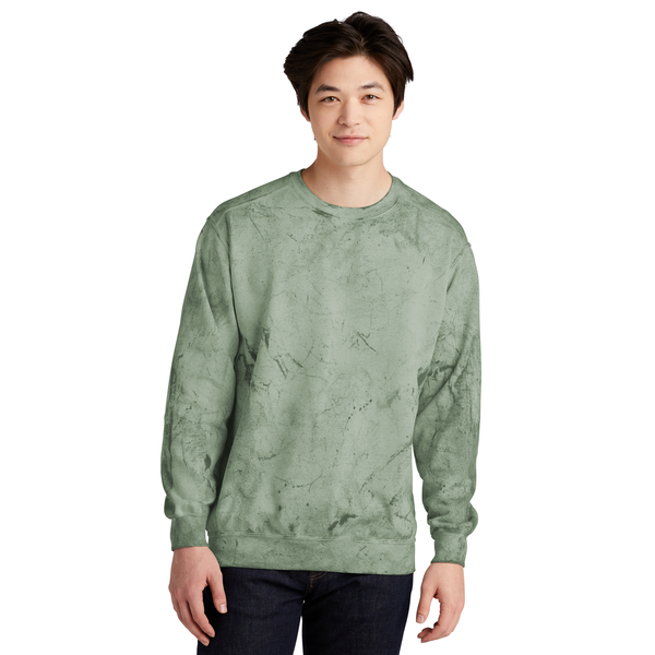 Comfort Colors® Ring Spun Cotton/Poly Color Blast Crewneck Unisex Sweatshirt