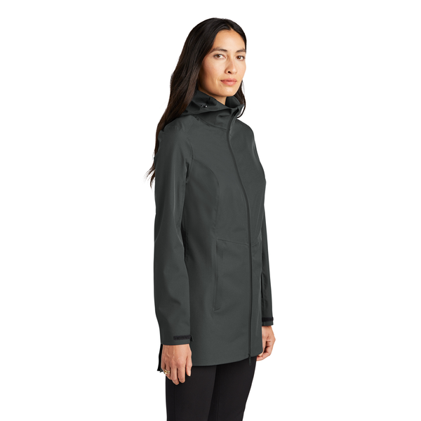 MERCER+METTLE™ Waterproof Poly Twill Ladies' Rain Shell