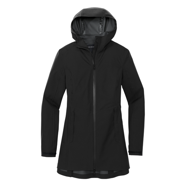 MERCER+METTLE™ Waterproof Poly Twill Ladies' Rain Shell
