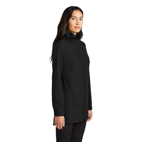 MERCER+METTLE™ Waterproof Poly Twill Ladies' Rain Shell