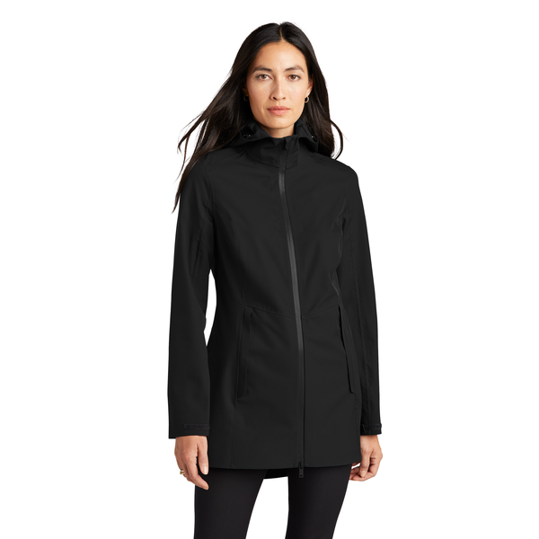MERCER+METTLE™ Waterproof Poly Twill Ladies' Rain Shell