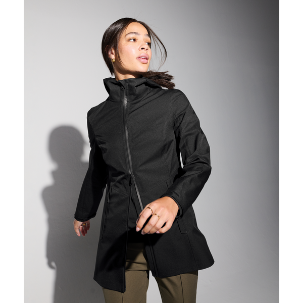 MERCER+METTLE™ Waterproof Poly Twill Ladies' Rain Shell