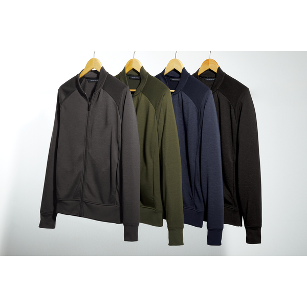 MERCER+METTLE™ Double-Knit Polyester Men's Bomber