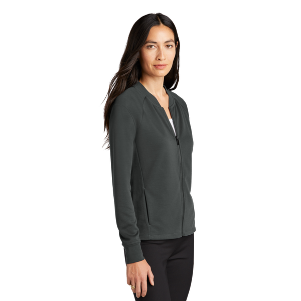 MERCER+METTLE™ Double-Knit Polyester Ladies' Bomber