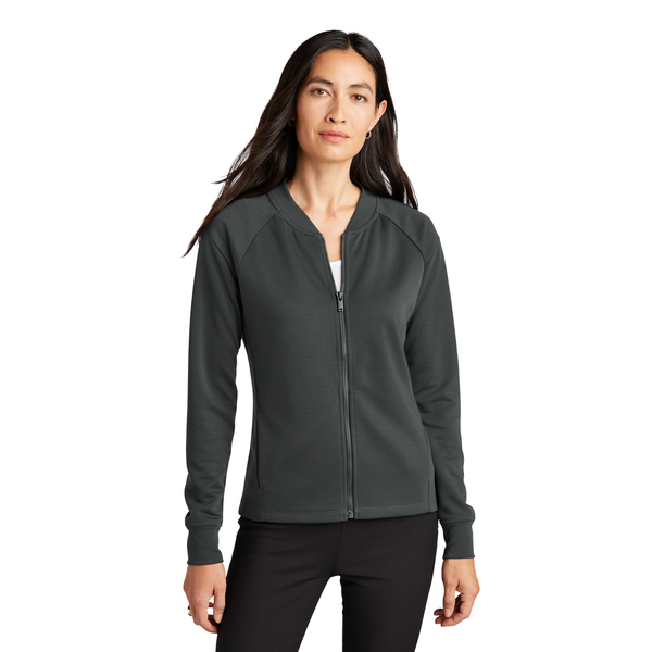 MERCER+METTLE™ Double-Knit Polyester Ladies' Bomber
