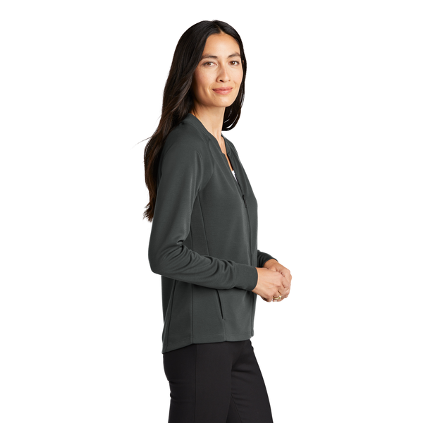 MERCER+METTLE™ Double-Knit Polyester Ladies' Bomber