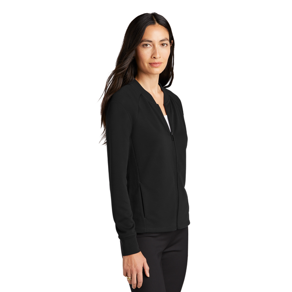 MERCER+METTLE™ Double-Knit Polyester Ladies' Bomber
