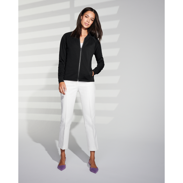 MERCER+METTLE™ Double-Knit Polyester Ladies' Bomber