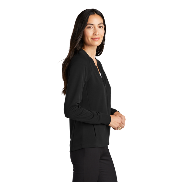 MERCER+METTLE™ Double-Knit Polyester Ladies' Bomber