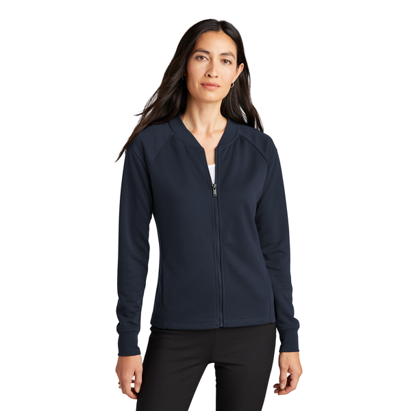 MERCER+METTLE™ Double-Knit Polyester Ladies' Bomber