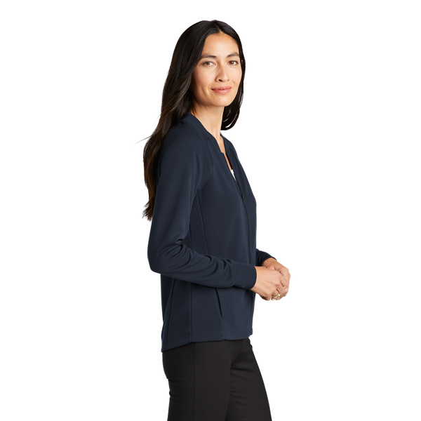 MERCER+METTLE™ Double-Knit Polyester Ladies' Bomber