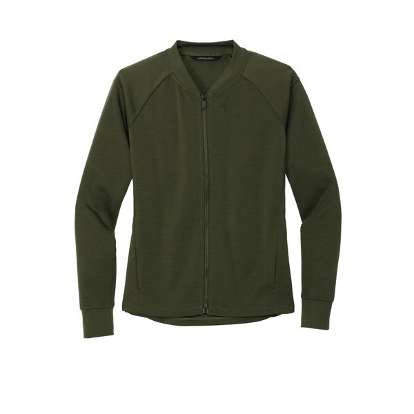 MERCER+METTLE™ Double-Knit Polyester Ladies' Bomber