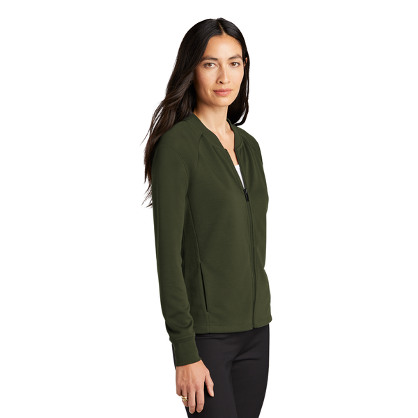 MERCER+METTLE™ Double-Knit Polyester Ladies' Bomber