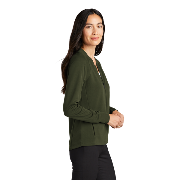 MERCER+METTLE™ Double-Knit Polyester Ladies' Bomber
