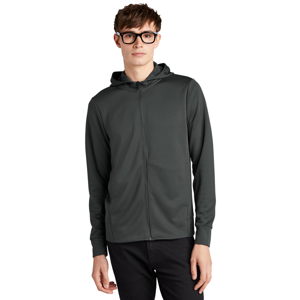 MERCER+METTLE™ Double-Knit Polyester Full-Zip Men's Hoodie