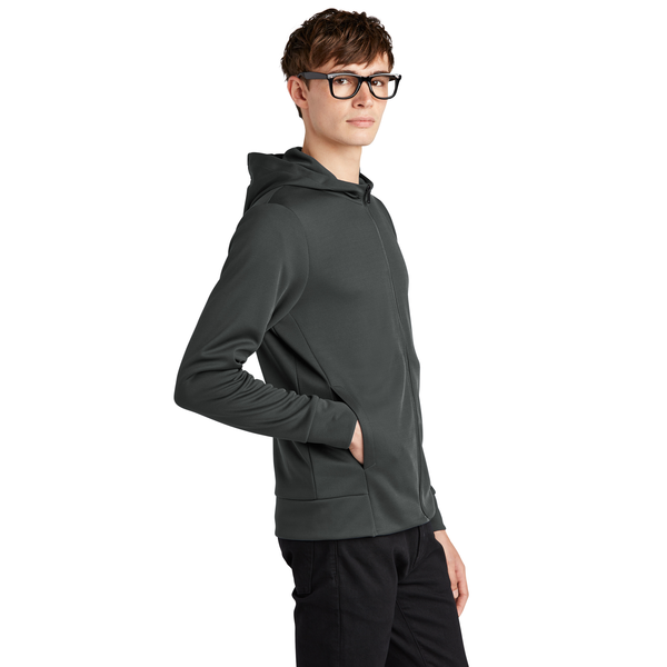 MERCER+METTLE™ Double-Knit Polyester Full-Zip Men's Hoodie