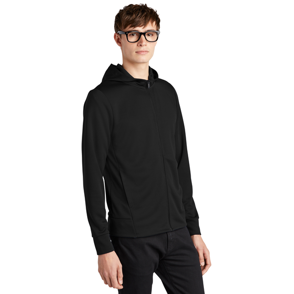 MERCER+METTLE™ Double-Knit Polyester Full-Zip Men's Hoodie