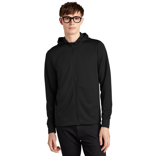 MERCER+METTLE™ Double-Knit Polyester Full-Zip Men's Hoodie