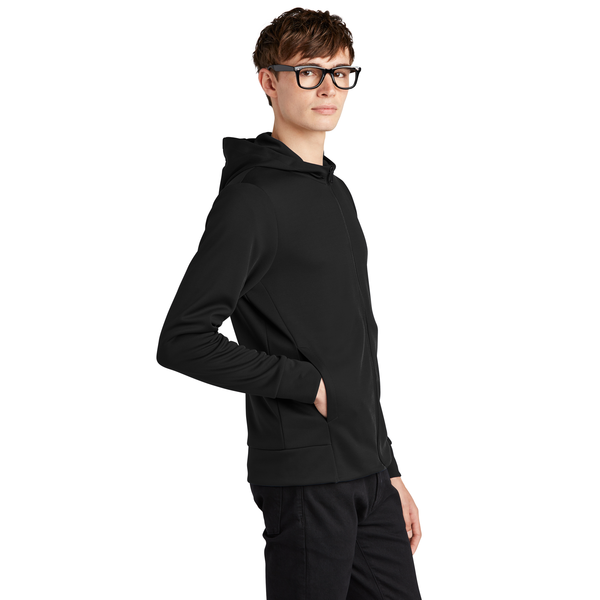 MERCER+METTLE™ Double-Knit Polyester Full-Zip Men's Hoodie