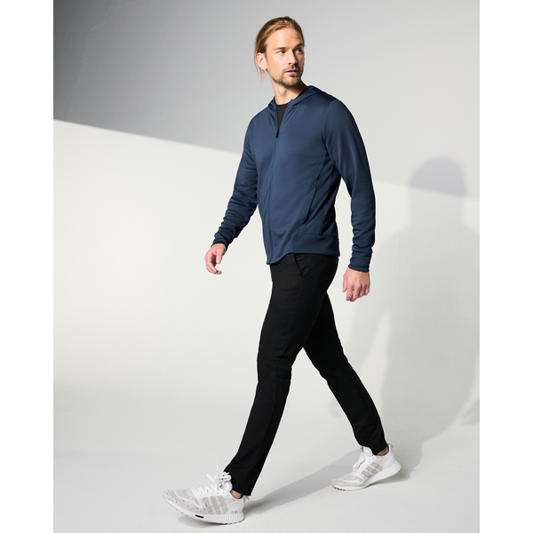 MERCER+METTLE™ Double-Knit Polyester Full-Zip Men's Hoodie