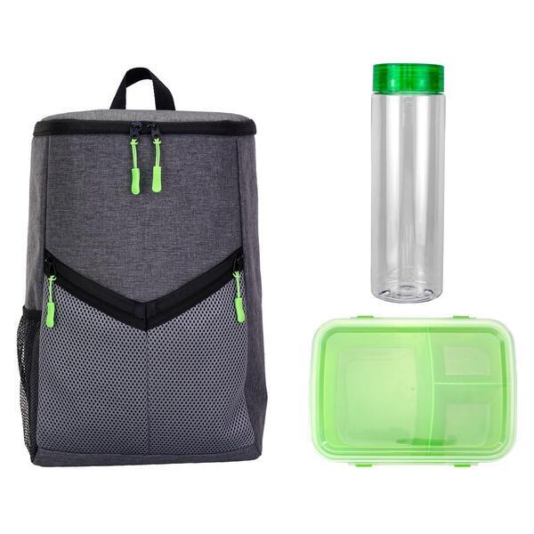 Victory Cooler Backpack Lunch & Drink Set