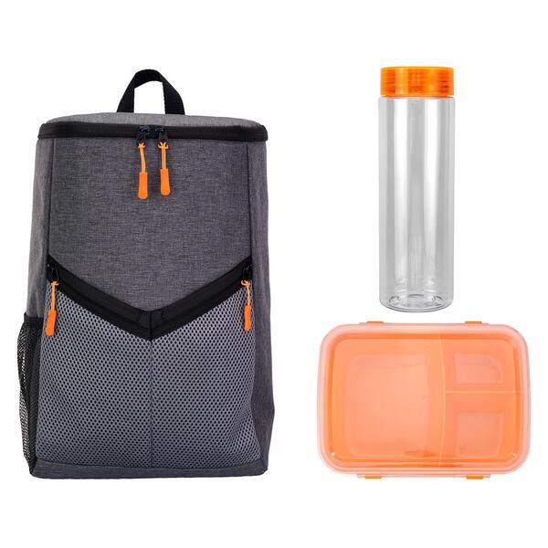 Victory Cooler Backpack Lunch & Drink Set