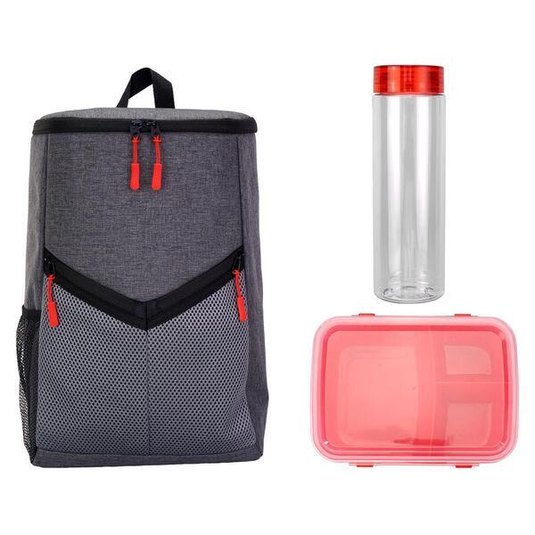 Victory Cooler Backpack Lunch & Drink Set