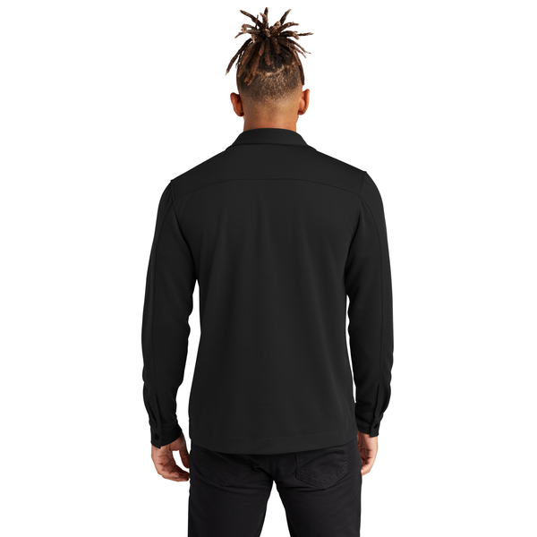 MERCER+METTLE™ Double-Knit Polyester Snap Front Men's Jacket