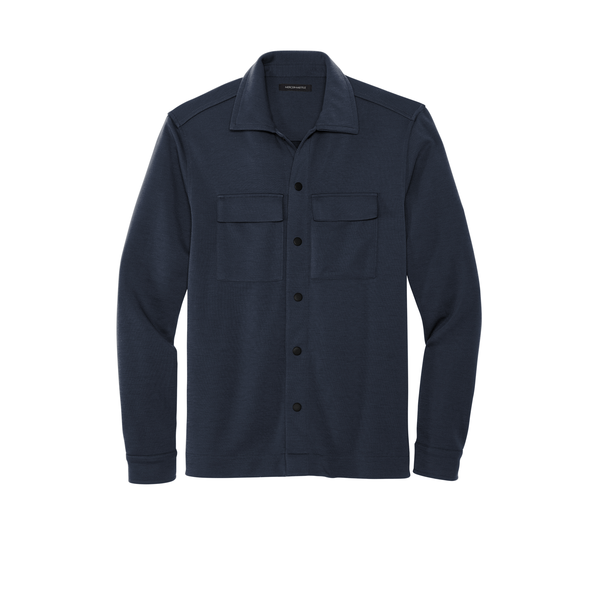MERCER+METTLE™ Double-Knit Polyester Snap Front Men's Jacket
