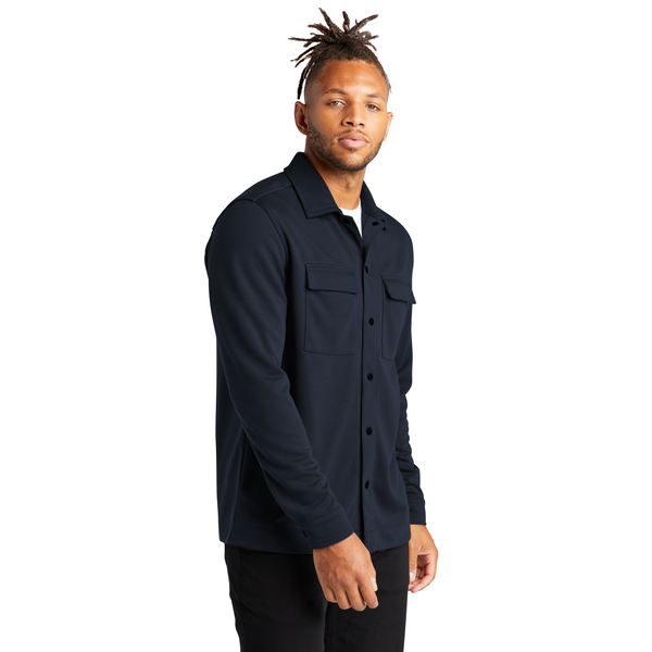 MERCER+METTLE™ Double-Knit Polyester Snap Front Men's Jacket