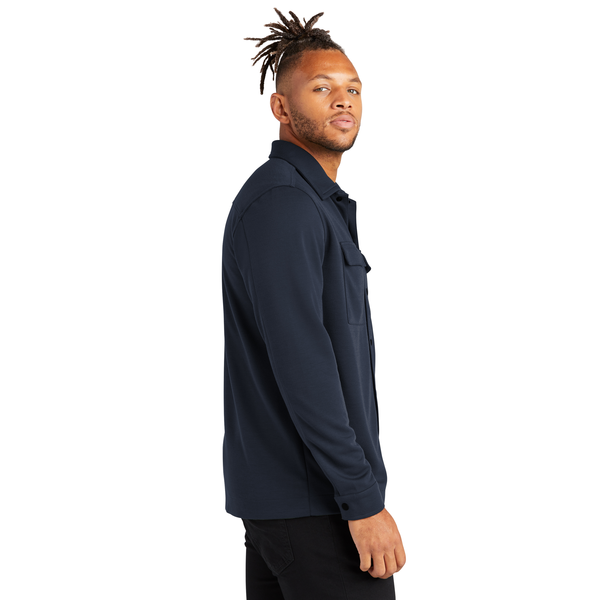 MERCER+METTLE™ Double-Knit Polyester Snap Front Men's Jacket