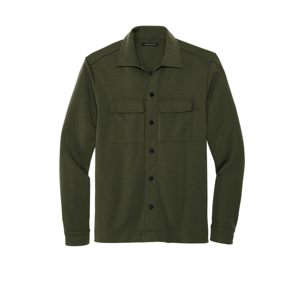 MERCER+METTLE™ Double-Knit Polyester Snap Front Men's Jacket