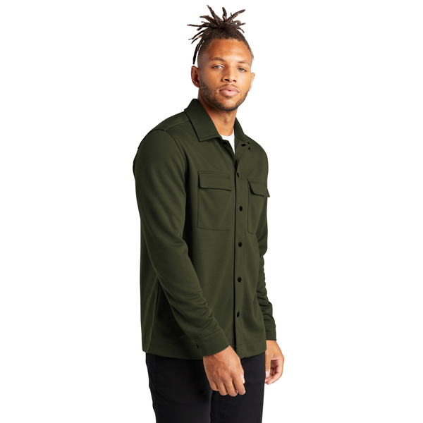 MERCER+METTLE™ Double-Knit Polyester Snap Front Men's Jacket